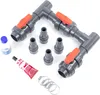 Bypass-Kit für Pool-Wärmepumpe Basis-Set PVC 3 Kugelhähne Produktbild-Vorschau 3