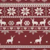EUROFIRANY | Weihnachtsbettwäsche - rot creme - 140 x 200 Produktbild-Vorschau 3