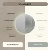 Zrcadlo s osvětlením 80 cm- Kulaté koupelnové zrcadlo s LED Náhled obrázku produktu 6