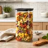 Vilde | Skleněná dóza 1,4 l - Čtvercová dóza na potraviny s Náhled obrázku produktu 2