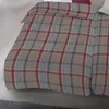 Fleuresse Lech Edelflanell Bettwäsche 240x220 Karo beige Produktbild-Vorschau 5