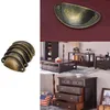 20 Vintage Türgriff Muschelgriff Griffe Bronze Schrank Produktbild-Vorschau 4