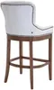 CLP Barhocker Lakewood Echtleder, Antik-hell gepolstert Produktbild-Vorschau 5