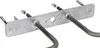 A metal heating element with two curved rods and a mounting bracket. Náhľad obrázku produktu