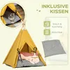 PawHut Tipi Zelt für Haustiere, Katzenzelt mit abnehmbar Produktbild-Vorschau 5
