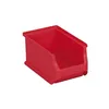 A red plastic storage bin is shown against a white background. Anteprima dell’immagine prodotto
