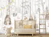 Muralo Vlies Fototapete für Kinderzimmer WALDTIERE Bäume Produktbild-Vorschau 10