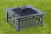 Brasero Grill 3 in 1 mit Schutzdeckel "Flaméo" - Schwarz Produktbild-Vorschau 2