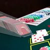 Relaxdays Kartenschlitten, Kartenspender mit 6 Decks, Produktbild-Vorschau 2