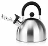 Wasserkessel Flötenkessel Teekessel Wasserkocher Edelstahl 2,5L Produktbild-Vorschau