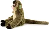 A plush toy monkey sitting on a white background. Produktbild-Vorschau