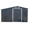 4iQ Stabiler Stahl Geräteschuppen 324x313x149 cm – 10 m² Produktbild-Vorschau 10
