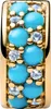 Charm PANDORA Stopper da donna, placcato oro, Moments Anteprima dell’immagine prodotto 10