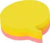Post-it Haftnotizen Herzform Pink + Sprechblase Gelb Produktbild-Vorschau 5