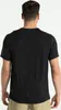A man is shown from the back wearing a black t-shirt. Podgląd zdjęcia produktu
