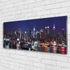Glasbilder 125x50 Wandbild Druck auf Glas Wolkenkratzer Produktbild-Vorschau 2