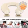 Wärmflasche Nacken U-förmig, 1L Gummi Wärmekissen mit Produktbild-Vorschau 2