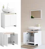 Waschbeckenunterschrank Vicco Emma Weiß/Sonoma 58 x 60 cm, Produktbild-Vorschau 2