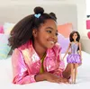 Modello Barbie - abito viola con gonna a palloncino HYT92 Anteprima dell’immagine prodotto 6