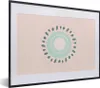 MuchoWow® Gerahmtes Poster Sommer - Kiwi - Abstrakt 40x30 Produktbild-Vorschau 1
