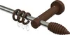 Interdeco Gardinenstange / Vorhangstange Edelstahl-Optik / Produktbild-Vorschau 1