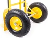 Wózek transportowy G21 Profi, 300 kg, pompowane koła, żółty Podgląd zdjęcia produktu 2
