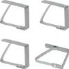 METALTEX 254500010 Tischtuchklammern 4er Set, Inox / Produktbild-Vorschau 1