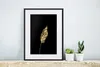 MuchoWow® MuchoWow® Gerahmtes Poster Schwarz und Gold - Produktbild-Vorschau 6