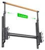 Balletbarre Draagbaar - 4 Hoogtes Instelbaar - 100 cm Productafbeelding-voorbeeld 8