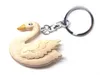 Schlüsselanhänger aus Holz - Schwan Produktbild-Vorschau 2