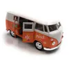 Onwomania Modellauto T1 Love Bulli Bus Love Orange Auto Produktbild-Vorschau 3