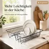 Testrut Geschirrabtropfkorb, 34,5x34,5cm schwarz Produktbild-Vorschau 8