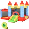 Outsunny Château gonflable pour enfants avec trampoline Voir les images du produit 1
