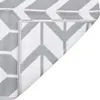 vidaXL Tappeto per esterni ARAKIL Grigio 190x290 cm PP Anteprima dell’immagine prodotto 4