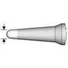 JBC Lötspitze Serie C105, Rundform, C105107/Ø 0,8 mm, Produktbild-Vorschau 2