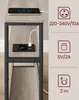 Wąski szary stolik boczny z listwą Podgląd zdjęcia produktu 5