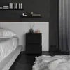 STIV Möbel | Szafka nocna Czarny Mat 40x40x53,5 cm | 2 Podgląd zdjęcia produktu 8