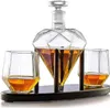 Carafe à décanter + verres en forme de diamant Set Whisky Voir les images du produit 7