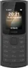 A front view of a black Nokia mobile phone on a light gray background. Voir les images du produit