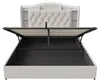 ProximaX Doppelbett 160x190cm, Beige Samtstoff, Produktbild-Vorschau 12