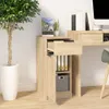 vidaXL Kancelářská skříň Sonoma dub 33,5x50x75 cm materiál Náhled obrázku produktu 3