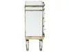 BELIANI Kommode Silber Gold Glas MDF Platte Massivholz 80 x Produktbild-Vorschau 6