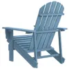 Silla de jardín Adirondack madera maciza de abeto azul Vista previa de la imagen del producto 4