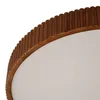 Lindby LED-Deckenlampe Velua, weiß/holz dunkel, CCT, Ø 50 Produktbild-Vorschau 6