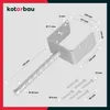 KOTARBAU® 4 pz Supporto per Pali Acciaio Zincato 101 mm Anteprima dell’immagine prodotto 3