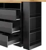 okwish Výsuvný kuchyňský ostrůvek barový stůl s MDF deskami Náhled obrázku produktu 8