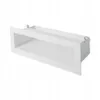 Kaminrost 10x40 cm, Kaminlüfter gerade, weiß, Produktbild-Vorschau 2