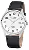 Regent Herren-Uhr Analog Quarz Leder-Armband Schwarz Produktbild-Vorschau 1