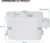 XPOtool Pompe de relevage 3/1 avec Raccord latéral – 450 W Voir les images du produit 7