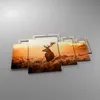 Bild auf Leinwand - Leinwandbild - Hirsch Natur Feld - Produktbild-Vorschau 2
